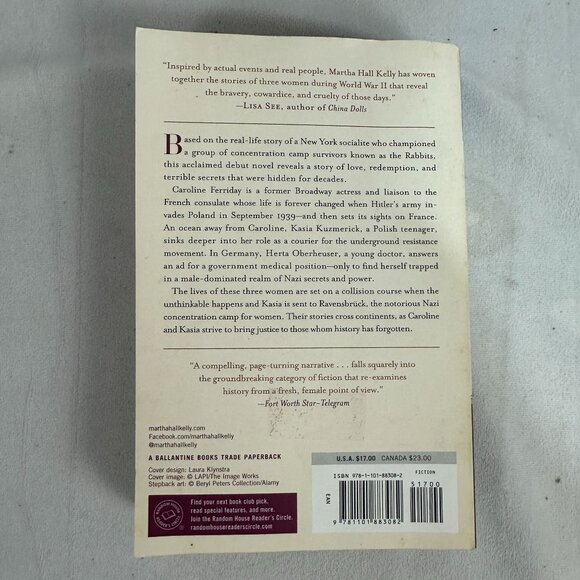 Lilac Girls: A Novel By Martha Hall Kelly Paperback 2017 WWII Historical Fiction - Picture 2 of 3